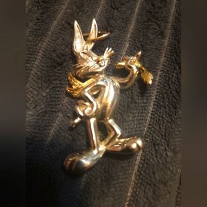 Vintage Bugs Bunny Brooch